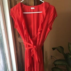 Sunday Best / Aritzia Mini Wrap Dress